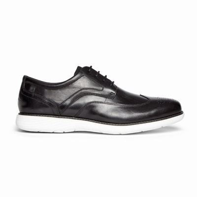 Rockport Kessler Wingtip Oxfords Schuhe Herren Schwarz XDN-928365